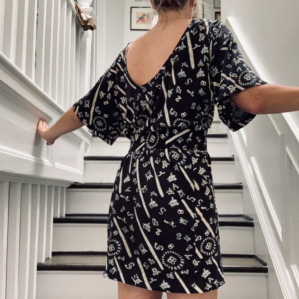 Balenciaga cotton mini dress